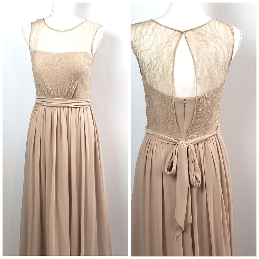 After Six Women's Topaz Full-length Sleeveless Dre